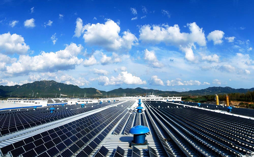 國內輪胎業第一個屋頂太陽能光伏發電站.jpg